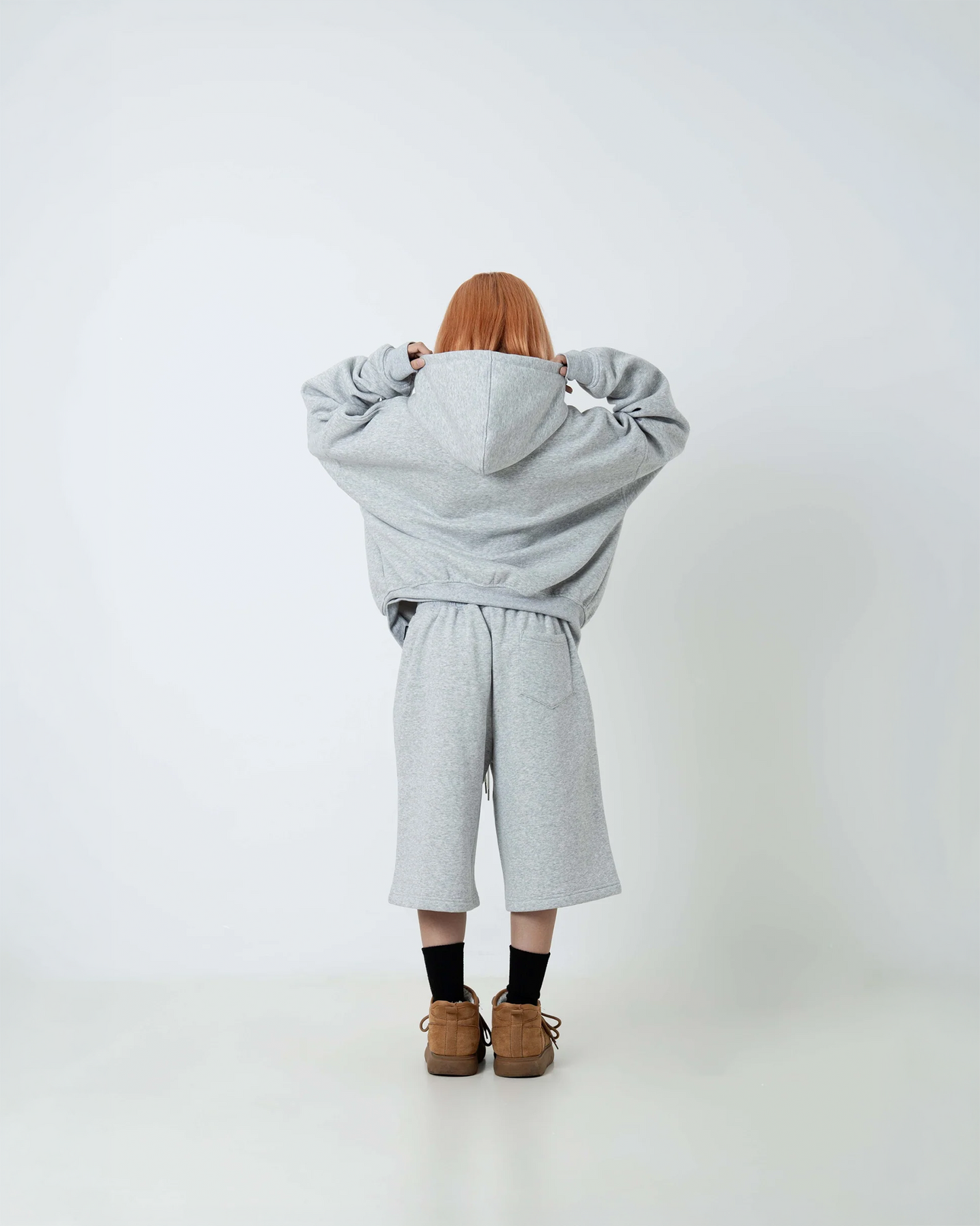 DirtyCoins Sweatshorts Grey