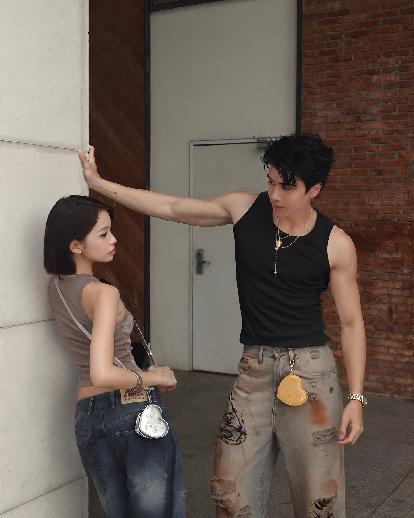 DirtyCoins Muscle Singlet Black