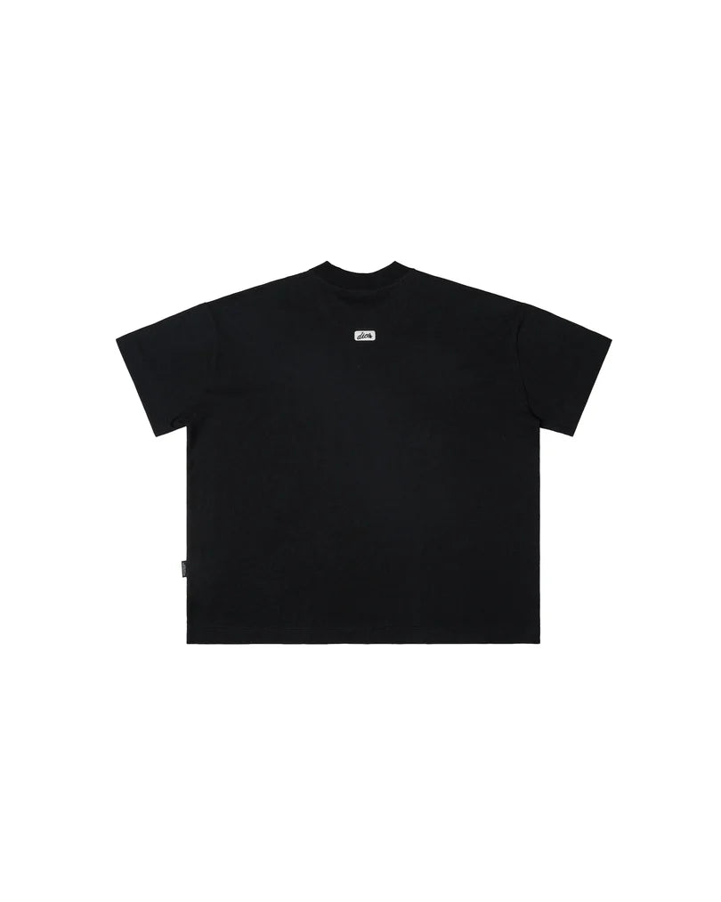 Dico Fluffy Black Tee