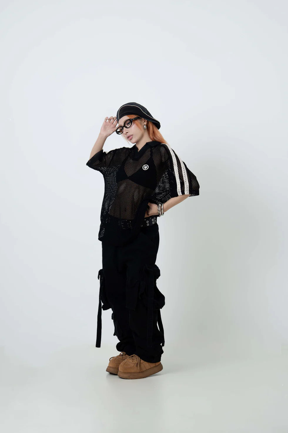 Cargo Pocket Pants Black