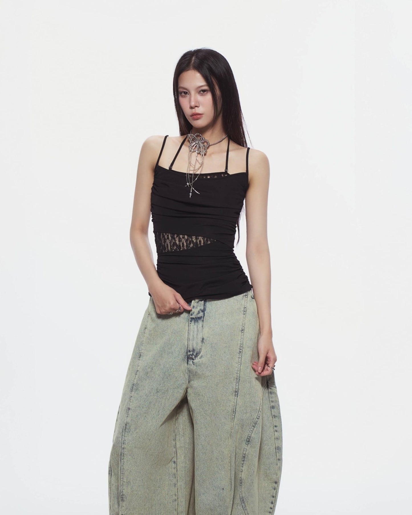 AYSEL LACE PANEL TOP