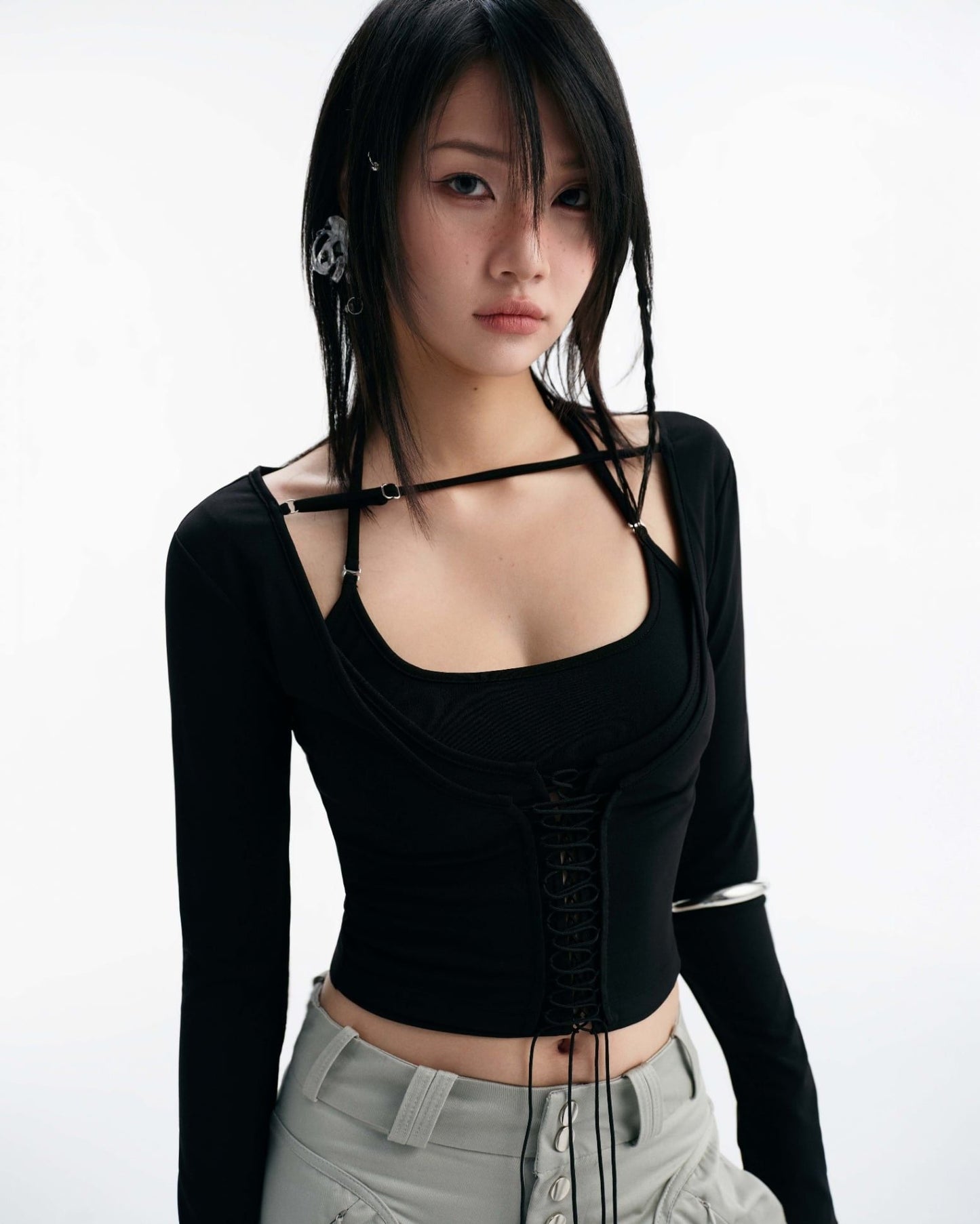 BISOU LONG SLEEVE TOP