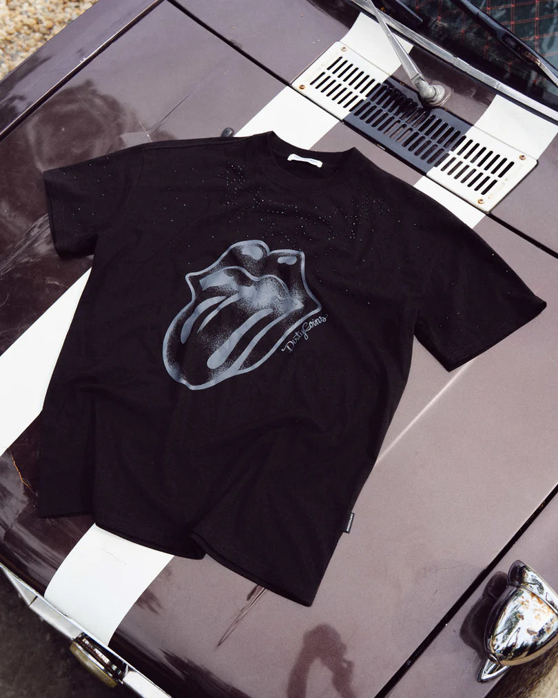 Rolling Stones Signature Rhinestones Tee