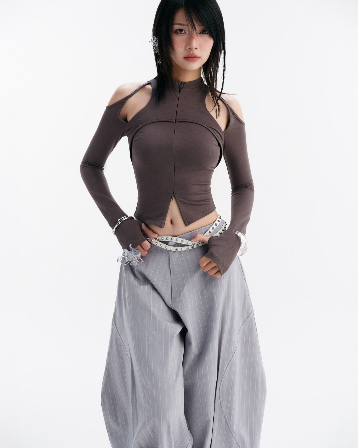 CASPIAN LONG SLEEVE TOP