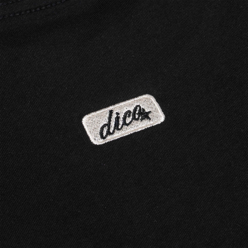 Dico Fluffy Black Tee