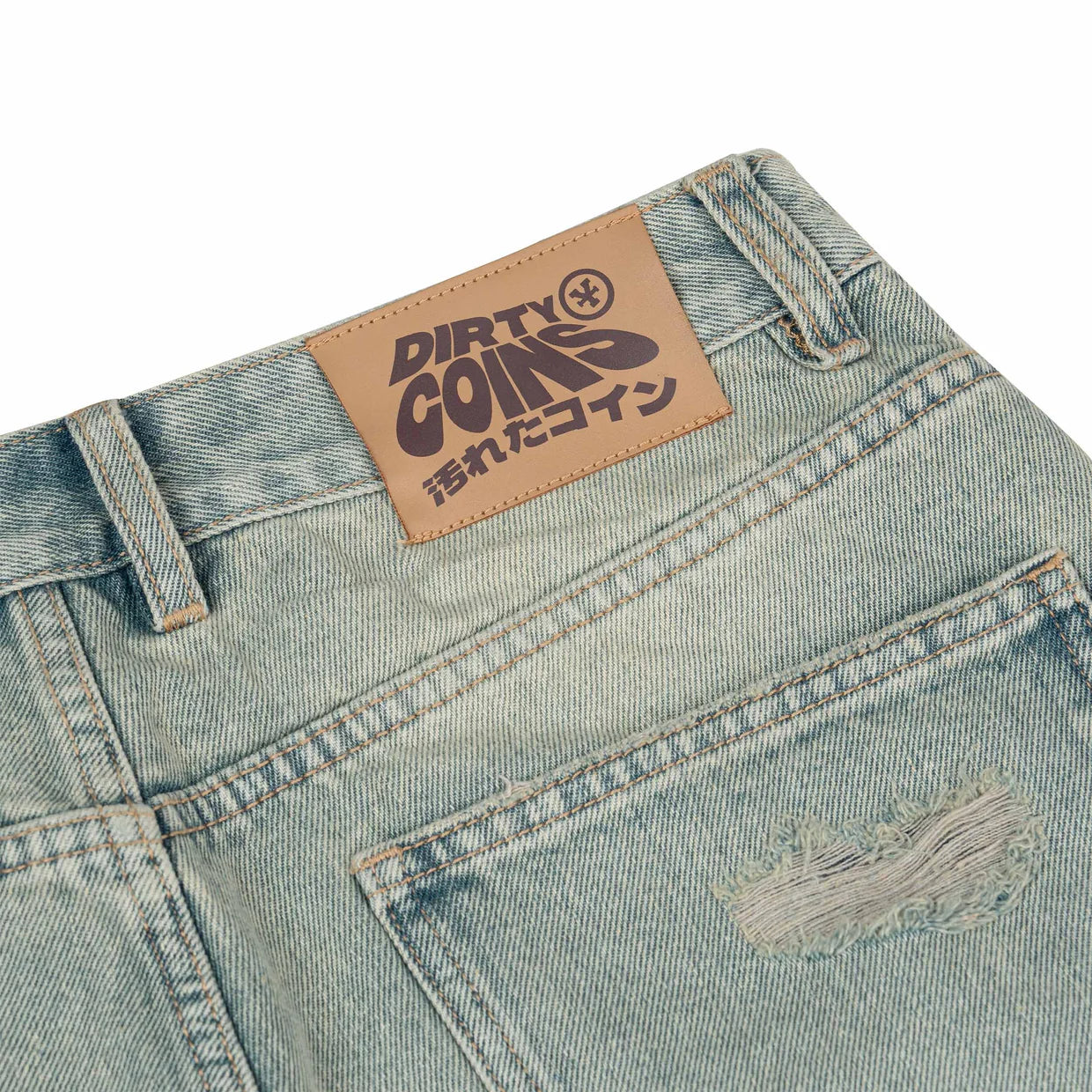 Baggy Denim Ripped Jeans
