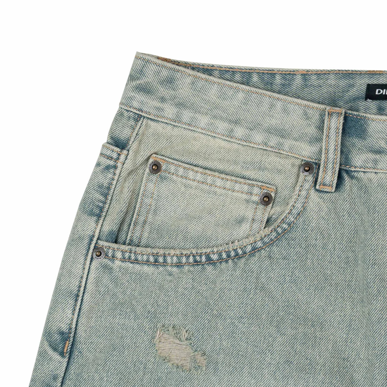 Baggy Denim Ripped Jeans