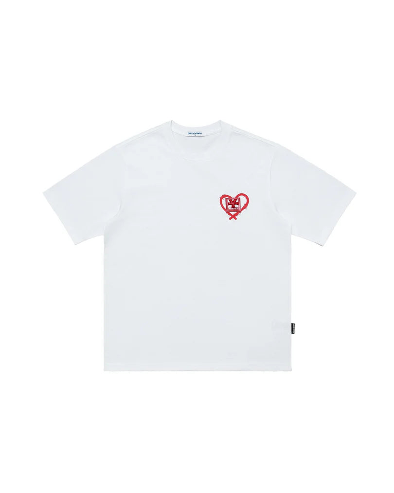 DirtyCoins Patch in Heart White