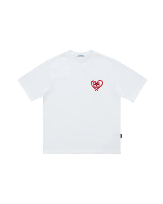 DirtyCoins Patch in Heart White