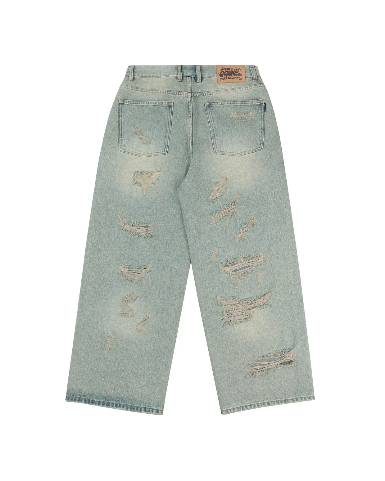 Baggy Denim Ripped Jeans