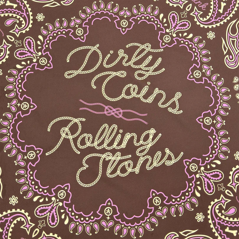 Rolling Stones Bandana Brown