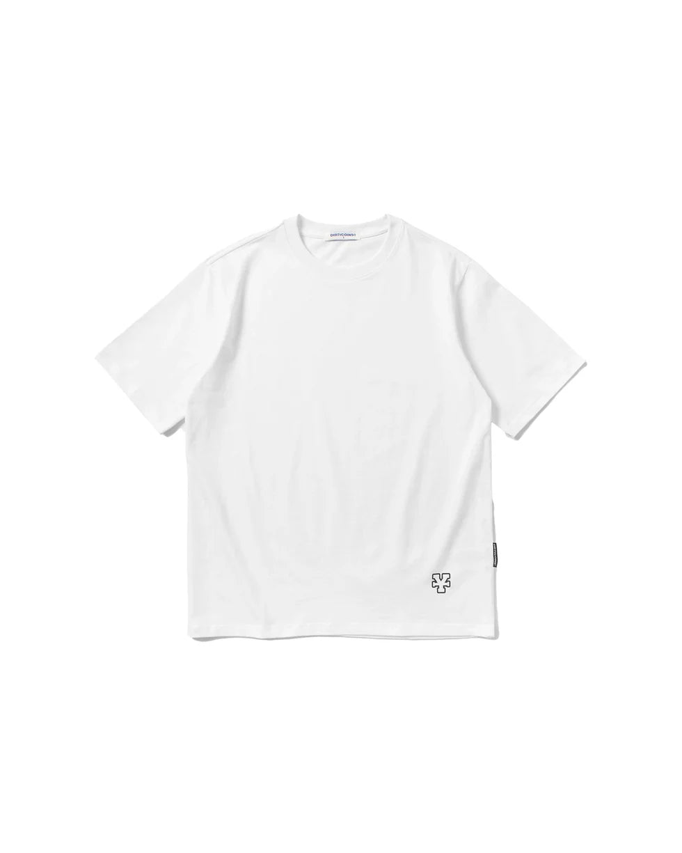 White T-shirt Casual Tee