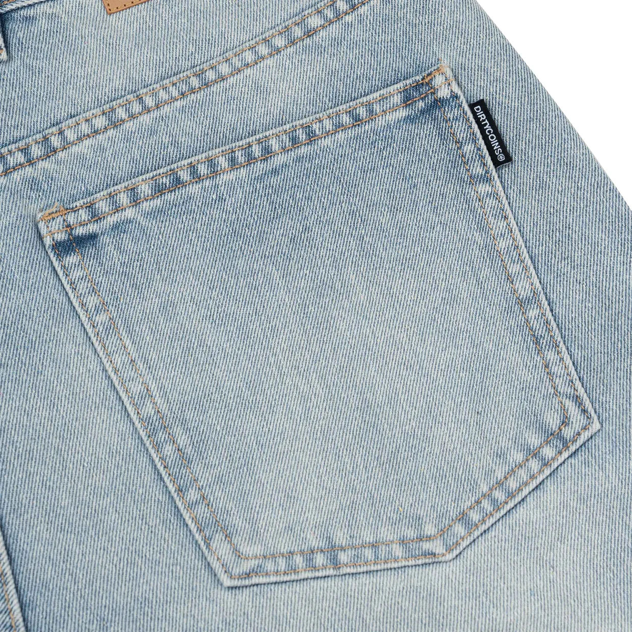 Denim Studded Shorts