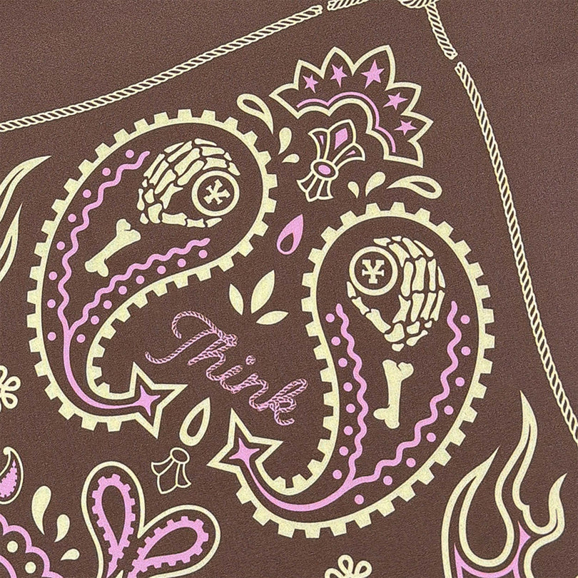 Rolling Stones Bandana Brown