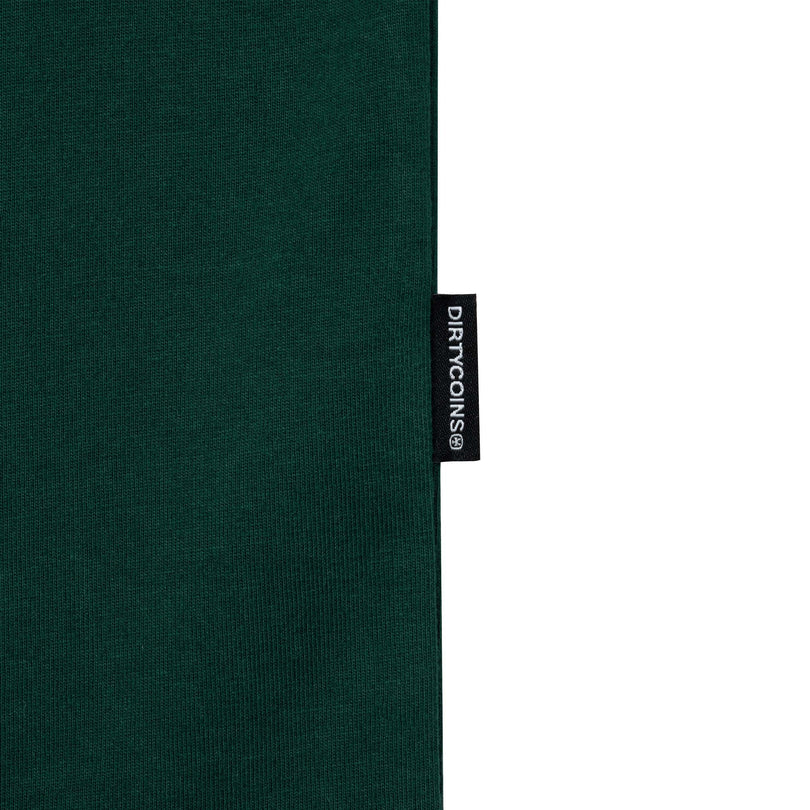 DirtyCoins Motorcar Green Tee
